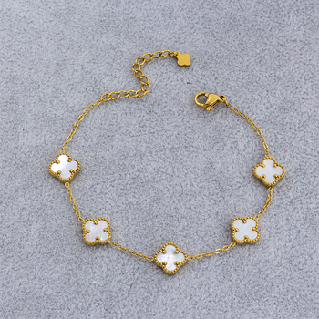 Narukvica od nehrđajućeg čelika, oblik cvijeta, lagani luksuz, unisex, mogućnost tiskanja logotipa.