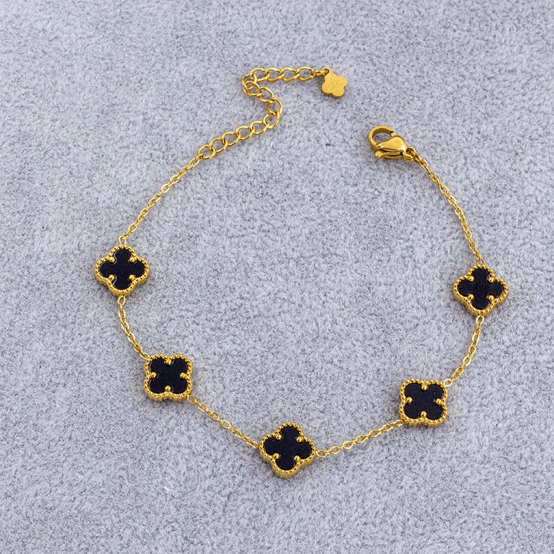 Narukvica od nehrđajućeg čelika, oblik cvijeta, lagani luksuz, unisex, mogućnost tiskanja logotipa.