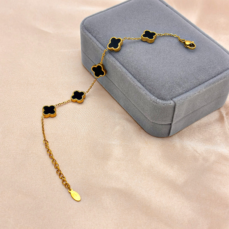 Narukvica od nehrđajućeg čelika, oblik cvijeta, lagani luksuz, unisex, mogućnost tiskanja logotipa.