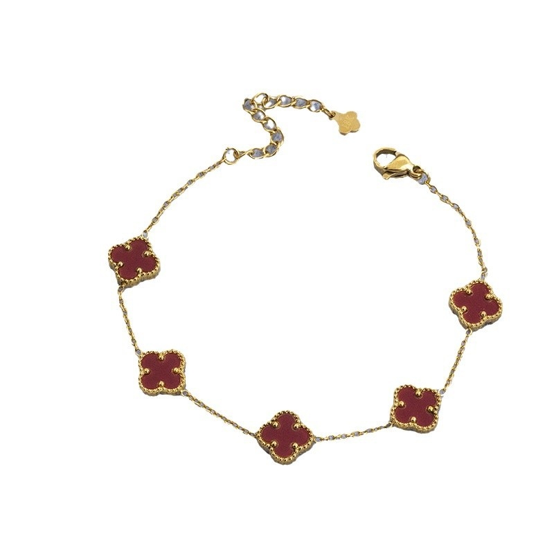 Narukvica od nehrđajućeg čelika, oblik cvijeta, lagani luksuz, unisex, mogućnost tiskanja logotipa.