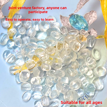 Rotaslietu komplekts - Kristālā materiāls, puse mehāniska un puse manuāla ražošana, OEM un pielāgošana, 10 apstrādes vienības, dienas jauda 100, apstrāde piegādāti materiāli pieejama