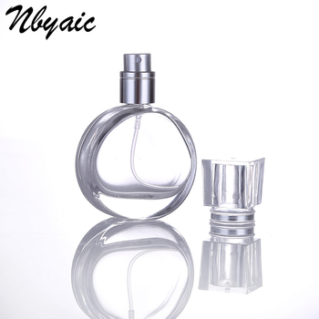 Apskritas stiklo kvapo buteliukas, pūtimo stiklas, lengvas paviršiaus apdorojimas, pritaikymas prieinamas, nbyaic