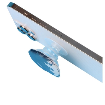 Akrila tālruņa turētājs ar gaisa spilvenu, teleskopisks, karikatūras varonis motīvs, modelis YZY0501, universāla saderība