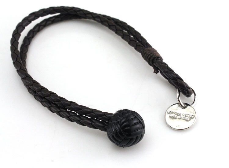 Unisex narukvica od kožnog užeta u nacionalnom stilu, višestruki petljasti dizajn, tiskano logotip, prilagodba, pojedinačna ambalaža