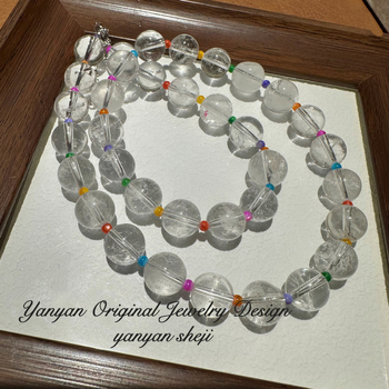 Nyaklánc - Kézzel készített, Keverék anyagok, Ötvözet medál, Eredeti dizájnú lánc, 200 g