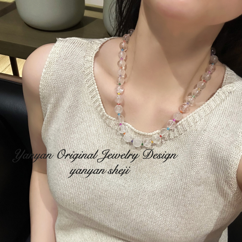 Nyaklánc - Kézzel készített, Keverék anyagok, Ötvözet medál, Eredeti dizájnú lánc, 200 g