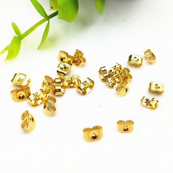 Titán acélból készült füldugó pillangó dizájnnal: pillangódugó és pillangócsat, könnyű polírozott felülettel - Fannah Jewelry