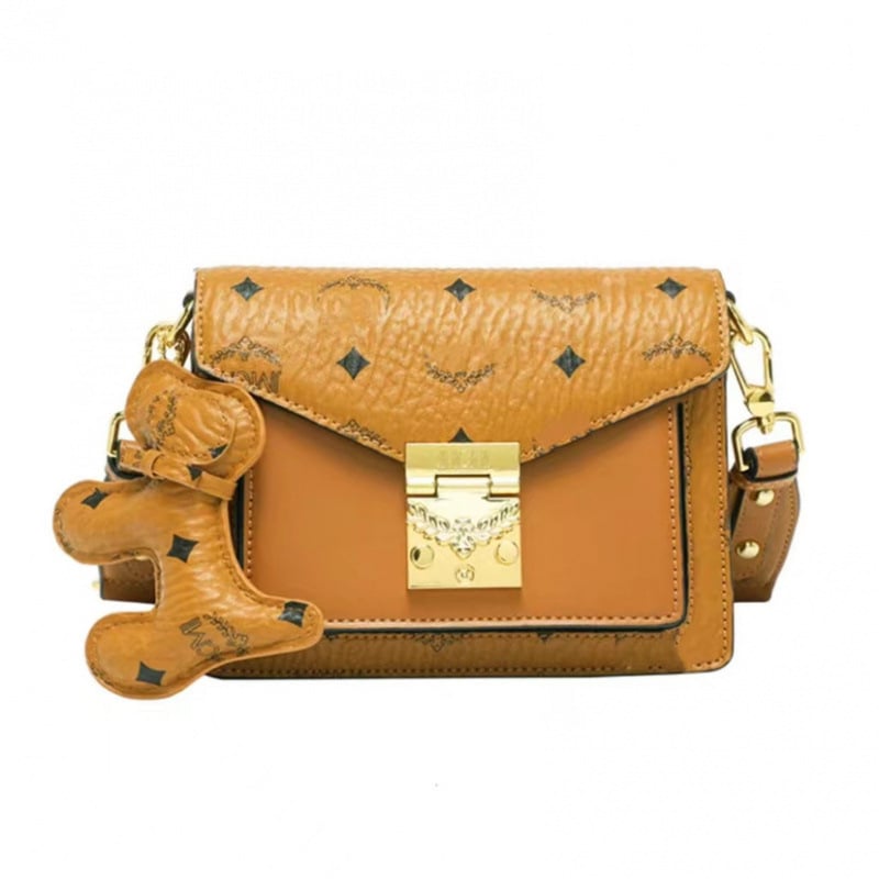 Geantă cilindrică din piele naturală, închidere cu fermoar, buzunar intern pentru cameră, curele duble