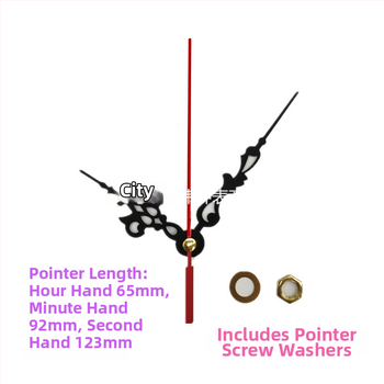 P6168 Mecanism de ceas cu cuarț, carcasă din plastic, pentru ceas DIY cu ramă foto fără ramă, design modern minimalist, 200 bucăți pe cutie