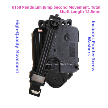 P6168 Mecanism de ceas cu cuarț, carcasă din plastic, pentru ceas DIY cu ramă foto fără ramă, design modern minimalist, 200 bucăți pe cutie