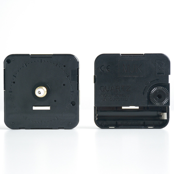Mecanism ceas cuarț MJK, mișcare silențioasă, carcasă din plastic, logo tipărit (ambalare 500)