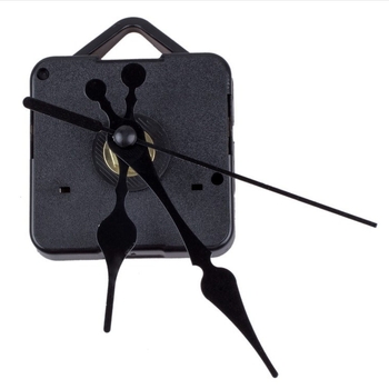 DIY laikrodžio mechanizmo komplektas – kvarcinis mechanizmas, plastikinis korpusas, Jingong, 500 vnt