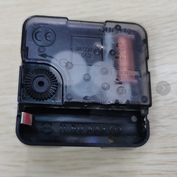 DIY laikrodžio mechanizmo komplektas – kvarcinis mechanizmas, plastikinis korpusas, Jingong, 500 vnt