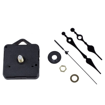 DIY laikrodžio mechanizmo komplektas – kvarcinis mechanizmas, plastikinis korpusas, Jingong, 500 vnt