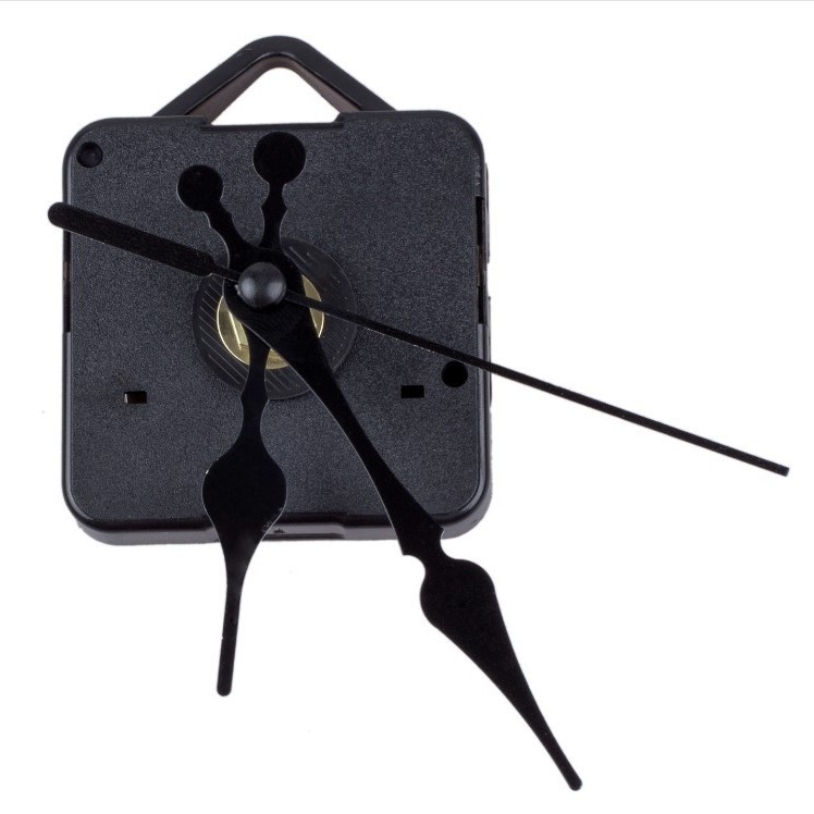 DIY laikrodžio mechanizmo komplektas – kvarcinis mechanizmas, plastikinis korpusas, Jingong, 500 vnt