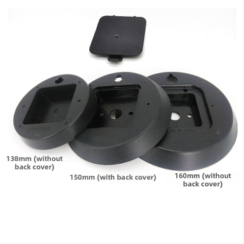Capac spate rotund pentru mecanism de ceas, capac de protecție universal, carcasă ABS, mișcare quartz, ambalaj 220 buc., marcă Jia Hao, logo tipărit