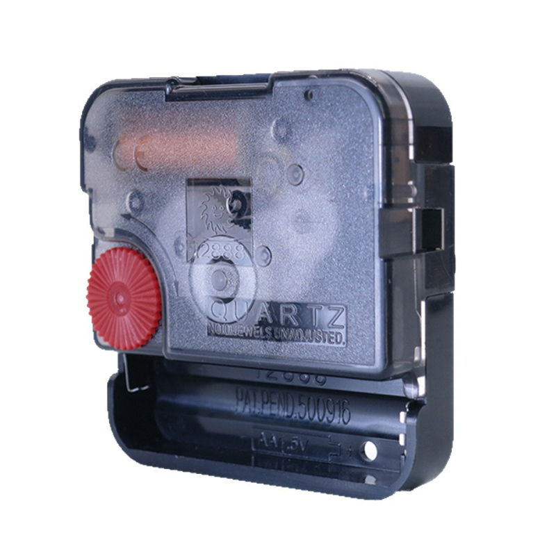 Кварцов часовников механизъм, марка 12888 Sun, пластмасов корпус, модерен минималистичен стил, пакет от 500 бр.