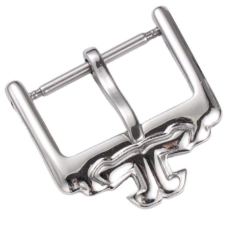 Nerūdijančio plieno laikrožio sagtis su smeigtuku odinei juostai – suderinama su Jaeger-LeCoultre Big Mark