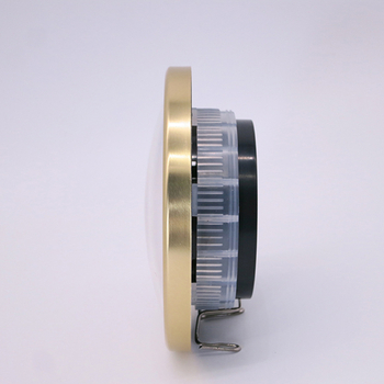 Fém hygrometer óra, kör alakú dizájn, kvarc működés, modern minimális stílus, logó nyomtatása elérhető