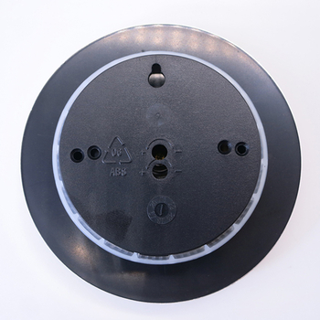 Fém hygrometer óra, kör alakú dizájn, kvarc működés, modern minimális stílus, logó nyomtatása elérhető