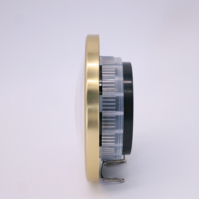 Fém hygrometer óra, kör alakú dizájn, kvarc működés, modern minimális stílus, logó nyomtatása elérhető