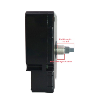 Mecanism de ceas cu cuarț pentru ceas de perete – funcționare silențioasă, carcasă din plastic, stil modern minimalist, brand 1668, imprimare logo, personalizare disponibilă