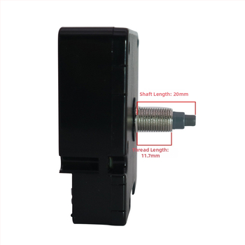 Mecanism de ceas cu cuarț pentru ceas de perete – funcționare silențioasă, carcasă din plastic, stil modern minimalist, brand 1668, imprimare logo, personalizare disponibilă