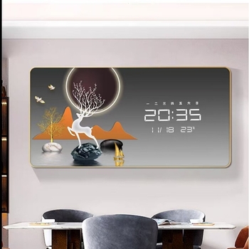 Ceas digital cu afișaj LCD, calendar perpetuu, măsurare timp, temperatură și umiditate, mișcare cuarț, carcasă din plastic