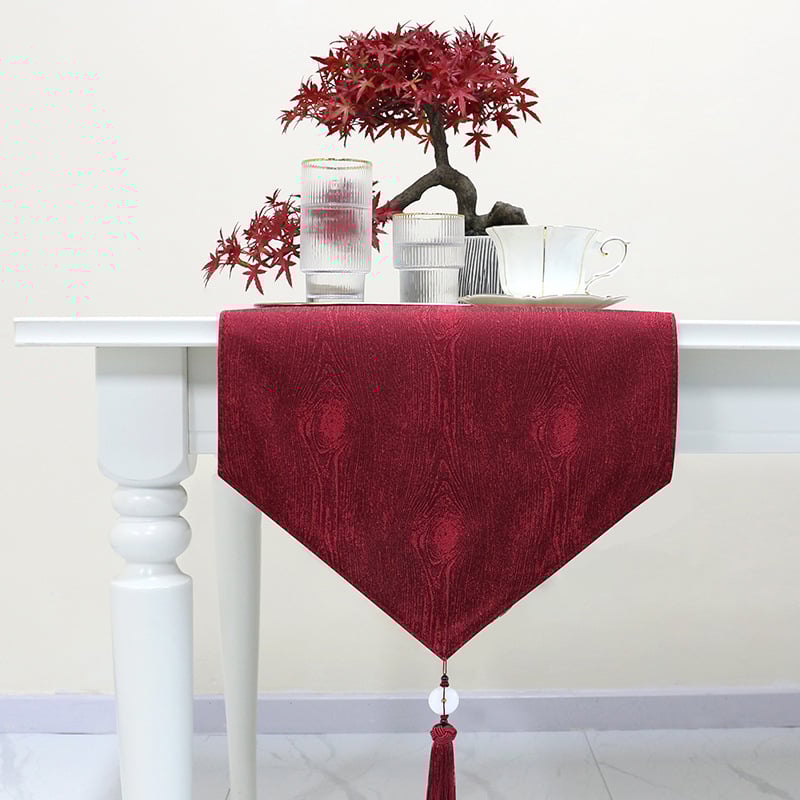 Флаг за маса, серия Китайски вятър, тъкана смес 36% памук, 64% полиестер, персонализируем, подходящ за дневна или търговски помещения