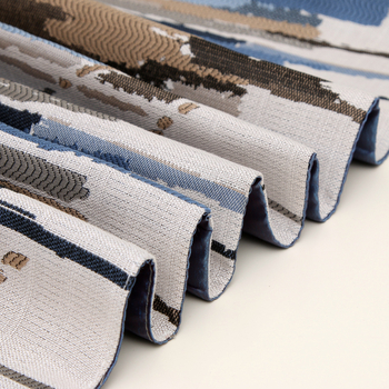 Пътека за маса с райе в модерен скандинавски стил, полиестерен плат