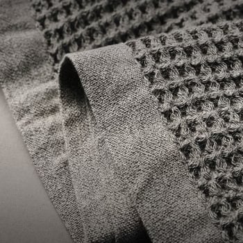 Moon lover вафелено памучно одеяло, 800 г, 100% памук, пролетно-есенно, модерен минималистичен стил