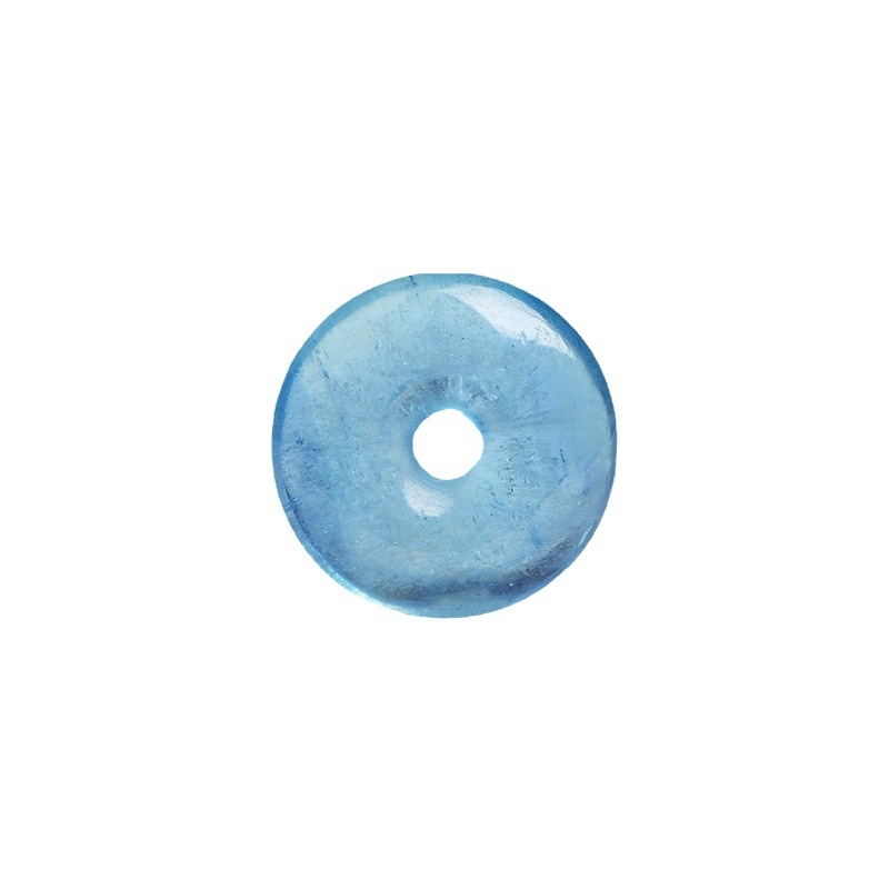 Akvamarin geometriai alakú medálos nyaklánc, polírozott felülettel, eredetű Lianyungang, 2024 tavasz