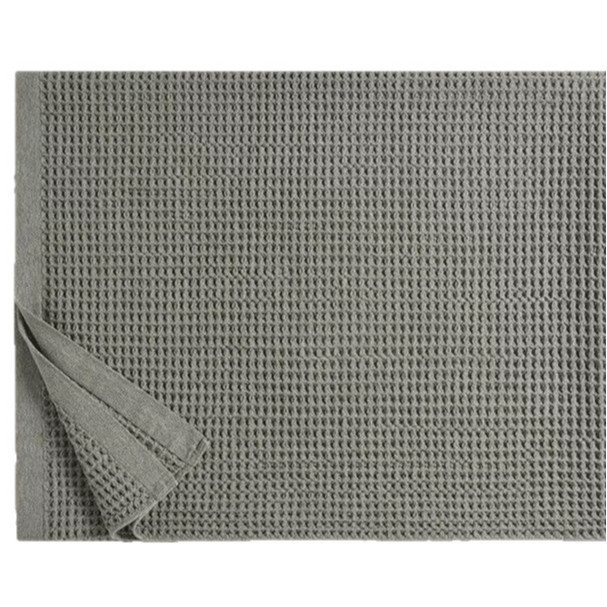 Pătură din bumbac cu textură waffle, 50/50 bumbac-poliester, 800 g, primăvară-toamnă, personalizabilă, stil modern minimalist