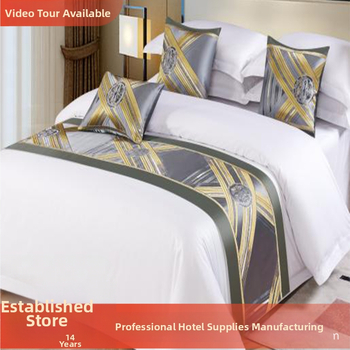 Viešbučio patalynės komplektas, poliesteris, lengvasis prabangos stilius, geometrinė abstrakcija