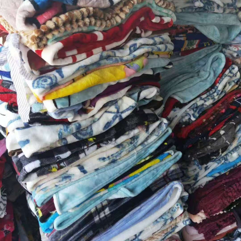 Полиестерово флисово одеяло, зимно, пасторален стил, тегло 300 г, свиване 2-5%