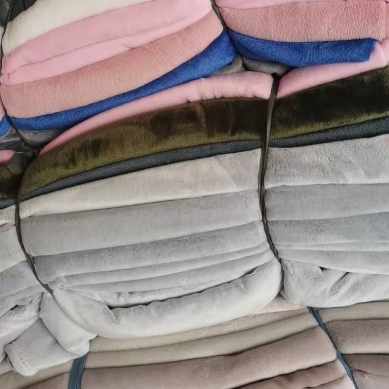 Полиестерово флисово одеяло, зимно, пасторален стил, тегло 300 г, свиване 2-5%