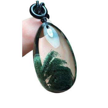 Természetes kristály medálos nyaklánc — kézzel készített, természet stílus, származás Jinhua, hivatalos magánmárka