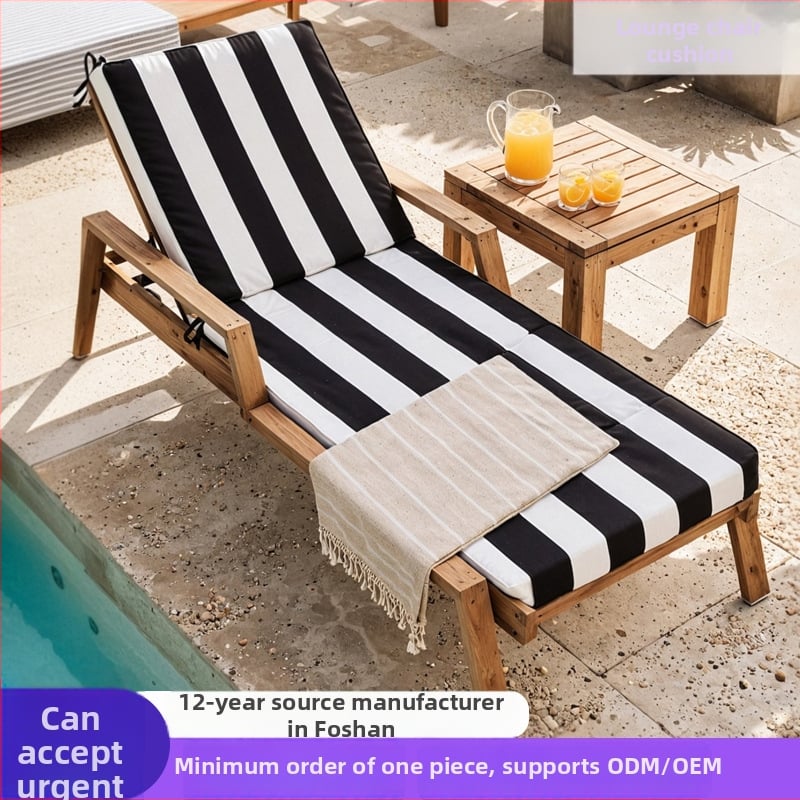 Išorinis sėdynės pagalvės užvalkalas paplūdimių kėdėms - PVC medžiaga, 40D putų užpildas, užpildo kiekis 30–40%, tinkamas vienvietei sofai, modernus paprastas stilius