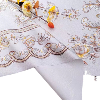 Față de masă din plastic, pătrată, rezistentă la temperatură, stil chinezesc nou