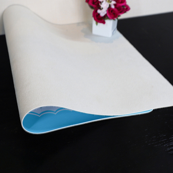 Yicai pad de birou din piele PU impermeabilă, anti-derapant, dreptunghiular, pentru birou și mouse, stil Nordic