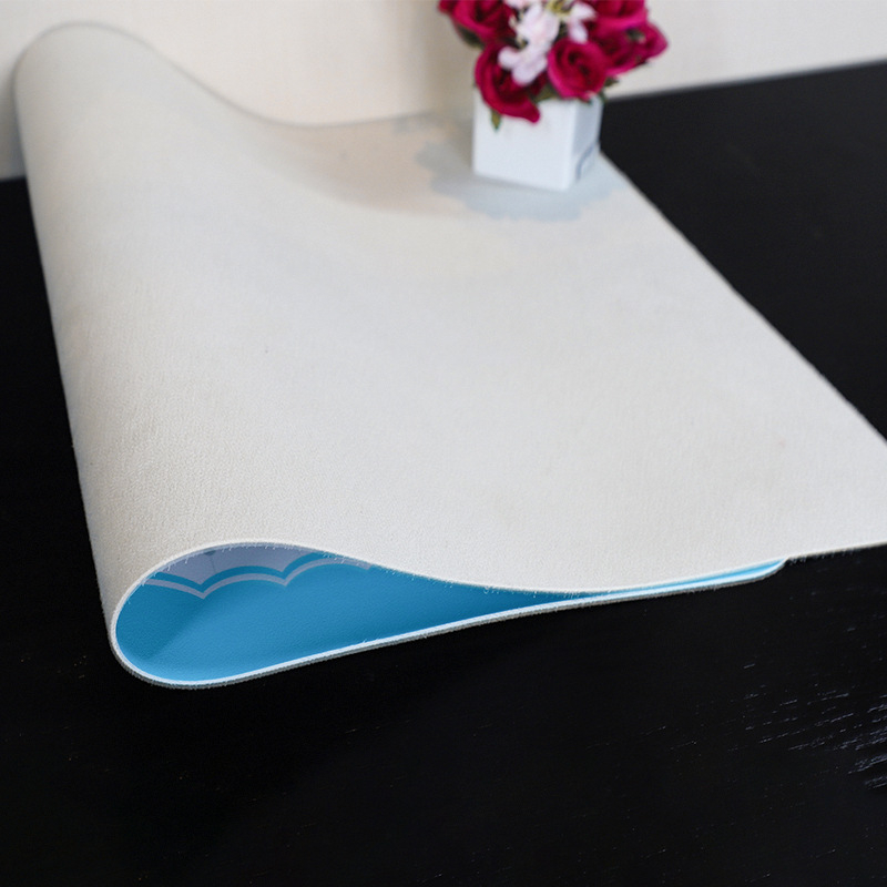 Yicai pad de birou din piele PU impermeabilă, anti-derapant, dreptunghiular, pentru birou și mouse, stil Nordic