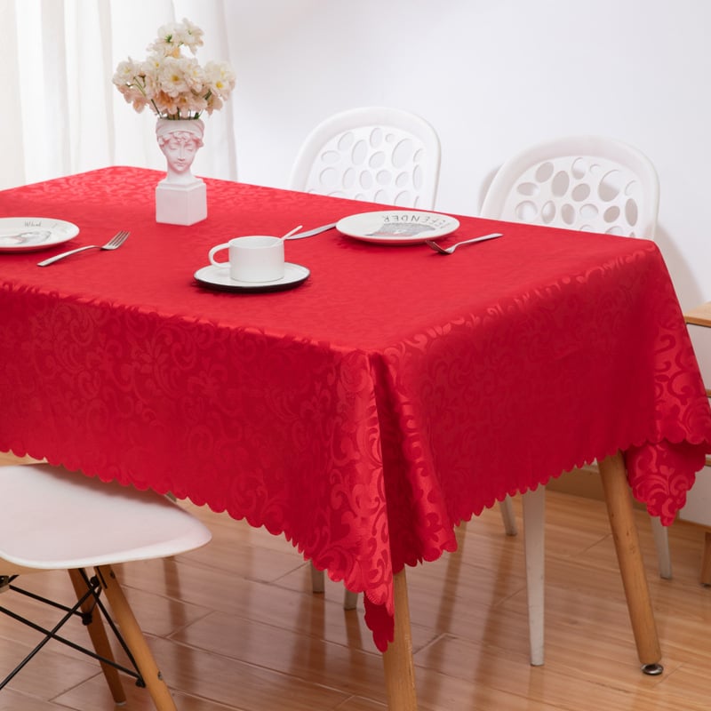 Európai stílusú hotelszállodai asztalterítő, téglalap alakú, poliészter, porálló és dekoratív, modern minimalista stílus.