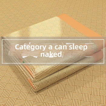 Ledus zīda paklājs ar izšūtu šuvumu, ķīmiska šķiedra, ķīniešu stils, ziemas un vasaras divkārša lietošana