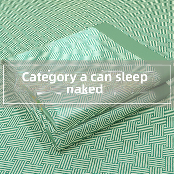 Ledus zīda paklājs ar izšūtu šuvumu, ķīmiska šķiedra, ķīniešu stils, ziemas un vasaras divkārša lietošana