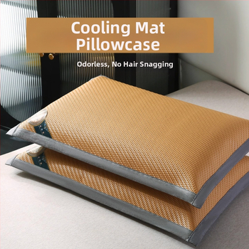 Šaldantis pagalvių komplektas vasarai su pagalvių užvalkalu