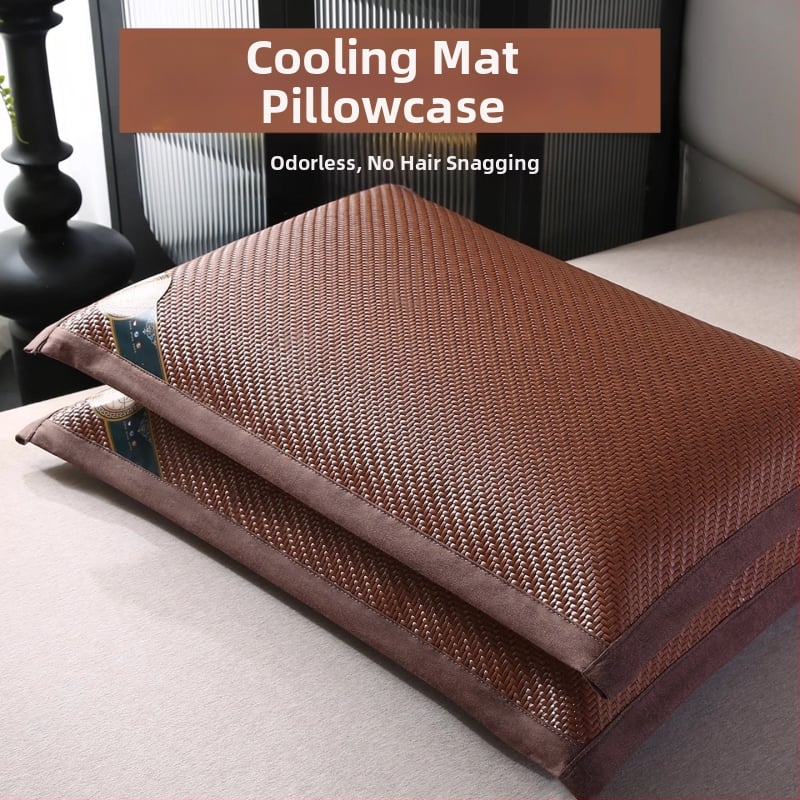 Šaldantis pagalvių komplektas vasarai su pagalvių užvalkalu