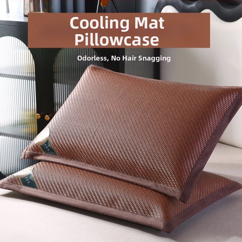 Šaldantis pagalvių komplektas vasarai su pagalvių užvalkalu