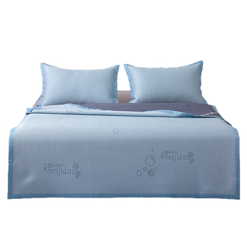 Ice Silk matu komplekts, saliekams Jacquard audums, mūsdienīgs minimālisms, ķīmiskā šķiedra