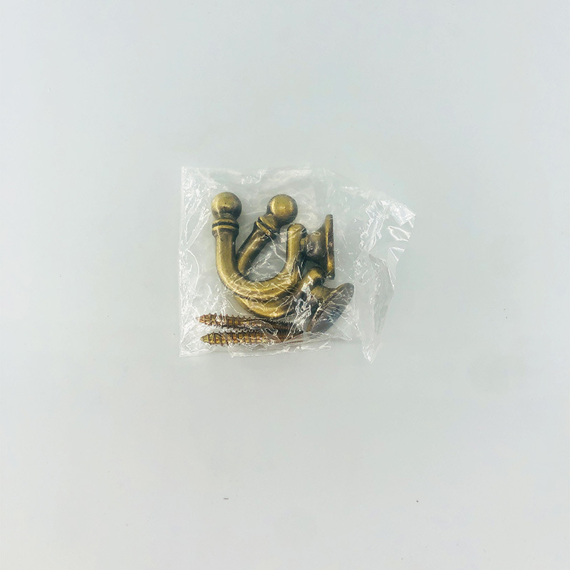 Hongxiang sakausējuma aizkaru āķis, E tipa apaļas galvas, vienkāršs un moderns stils