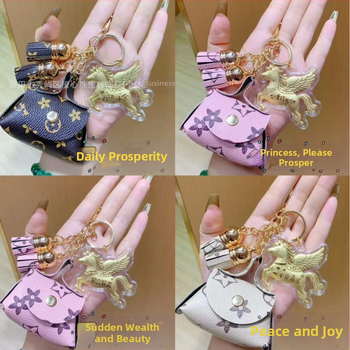 Κλειδοθήκη από δέρμα - 999 καθατό χρυσό, μοντέρνο απλό στυλ, έτοιμο δώρο (Δέρμα; 999 καθαρό χρυσό; Μοντέρνο απλό στυλ; Έτοιμο δώρο)